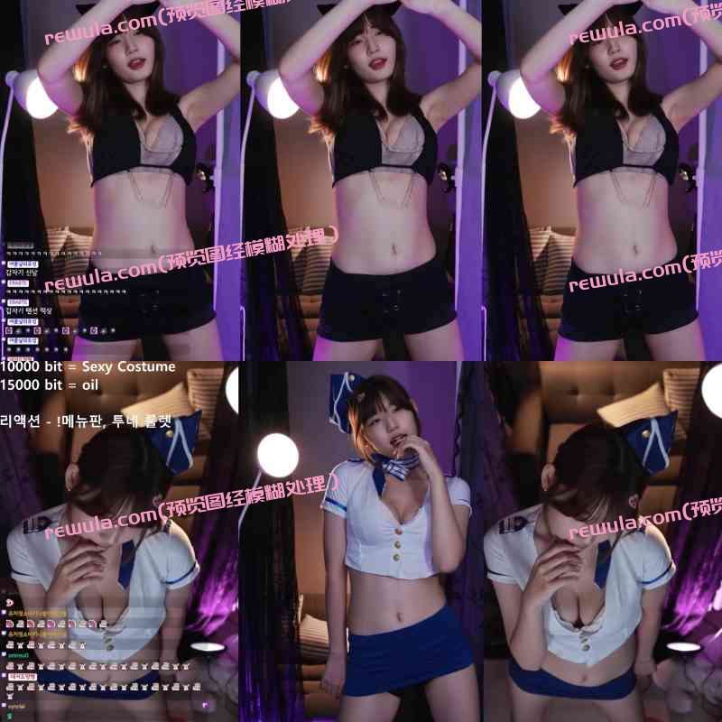 韩国主播 #twitch #golaniyule0   直播热舞 最爱的水波弹系列 无水印 10V2.01G